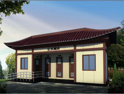 万泉镇人文历史型移动厕所